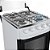 Fogão 4 Bocas Muller Branco MFI4BB Acendimento Automatico Mesa Inox-Bivolt - Imagem 7