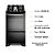 Fogão 4 bocas Electrolux Fe4gb Tripla Chama com Mesa de Vidro Forno 59L Preto-Bivolt - Imagem 9