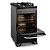 Fogão 4 bocas Electrolux Fe4gb Tripla Chama com Mesa de Vidro Forno 59L Preto-Bivolt - Imagem 5