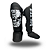 CANELEIRA DE MUAY THAI E KICKBOXING PRETA CAVEIRA | 30 MM PU - Imagem 1