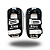 MANOPLA DE CHUTE PU POWER PRETO/BRANCO - Imagem 2