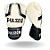 LUVA 14 OZ PU BRANCA IRON | ADOMA - Imagem 1
