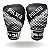 LUVA 10 OZ PU PRETA HEXA BRANCO | ADOMA - Imagem 3