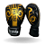 LUVA 12 OZ PU PRETA TRIBAL| ADOMA - Imagem 1