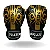 LUVA 14 OZ PU PRETA TRIBAL | ADOMA - Imagem 3