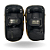 MANOPLA CHUTE POWER PRETO/DOURADO ESPELHADO PU - Imagem 2