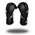 LUVA 12 OZ PU PRETO IRON DOURADO PRO 100| ADOMA - Imagem 5