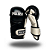 LUVA MMA TREINO PRETA/CREME (TIRA AJUSTÁVEL) MICROFIBRA - Imagem 1