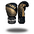 LUVA 14 OZ PU PRETO HEXA DOURADO - PRO 100 - Imagem 3
