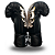 LUVA 14OZ IMPERIAL PRETO/BRANCO E DOURADO PU | ADOMA - Imagem 6