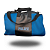 MOCHILA P PRETO/AZUL | PU - Imagem 1