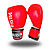 LUVA DE BOXE E MUAY THAI VERMELHO MINIMAL BRANCO | ADOMA PU - Imagem 2