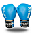 LUVA DE BOXE E MUAY THAI AZUL CLARO MINIMAL BRANCO | ADOMA PU - Imagem 3