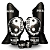 KIT MUAY THAI YIN YANG | LUVA 12oz + CANELEIRA M + ATADURA 4 METROS PULSER - Imagem 1