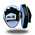 MANOPLA DE FOCO SOCO RÁPIDO BOXE AZUL CLARO | PU - Imagem 1