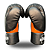 LUVA DE BOXE E MUAY THAI MINIMAL PALMA LARANJA | ADOMA PU - Imagem 7