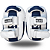 THAI PAD APARADOR DE CHUTE POWER MUAY THAI AZUL | MICROFIBRA - Imagem 3