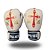 LUVA DE BOXE E MUAY THAI TEMPLÁRIO BEGE/VERMELHO | PRO 100 MICROFIBRA - Imagem 6