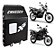 Protetor Carter Crosser 150 Motor Yamaha Preta - Imagem 10