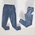 Calça Legging Mescla Cinza - Imagem 1