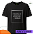 OVERSIZED Preta Personalizada Unitária - PERSONALIZE - Imagem 1
