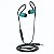 Fone de Ouvido Vokal  E20 Profissional In Ear Dynamic Sound Azul - Imagem 2