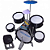 Bateria Turbinho  Infantil Prata Turbinho-jz - Imagem 2