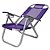 Cadeira de Praia BTF Reclinável Alta Ipanema Roxa em Alumínio - Imagem 1