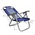 Cadeira de Praia BTF Reclinável Alta Ipanema Azul Royal em Alumínio - Imagem 2