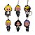 Chaveiros de Borracha Geek Tokyo Revengers - Imagem 1