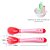 Kit Colher Garfo Silicone Termossensível Bebê Introdução Alimentar - Imagem 4
