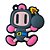 Chaveiro de Borracha Bomberman Black - Imagem 2