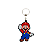 Chaveiro de Borracha Mario Pixel - Imagem 1