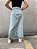 Saia jeans midi clara - Imagem 3