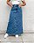 Saia Jeans Midi sem fenda - Imagem 3