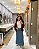 Saia Jeans Midi sem fenda - Imagem 5