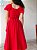 Vestido acinturado com amarração Talita - Imagem 3