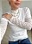 Blusa em renda texturizada manga longa - Imagem 7