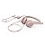 Headset Logitech H390 rosa (981-001280) - Imagem 5