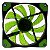 Cooler para gabinete oex F20 verde (48.7225) - Imagem 1