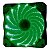 Cooler para gabinete oex F20 verde (48.7225) - Imagem 2