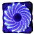 Cooler para gabinete oex F20 azul (48.7224) - Imagem 2