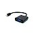 Cabo adaptador Mini Displayport-M x VGA-F Plus Cable ADP-203BK - Imagem 1