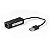 Cabo adaptador USB 2.0 M x RJ45-F Plus Cable ADP-USBLAN100BK - Imagem 2