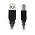 Cabo para impressora USB 1,8 metro Plus Cable PC-USB1801 - Imagem 3