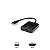Cabo adaptador USB Type-C M x HDMI-F Plus Cable ADP-USBCHDMI10BK - Imagem 1