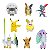 Kit 8 Bonecos Pokemon - Pikachu, Eevee, Sneasel - Imagem 2