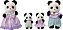 Sylvanian Families Família Dos Pandas Graciosos Epoch 5529 - Imagem 2