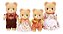 Sylvanian Families - Família Dos Ursos Piers Epoch 5059 - Imagem 2