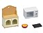 Sylvanian Families Conjunto Microondas E Gabinete Epoch 5443 - Imagem 2